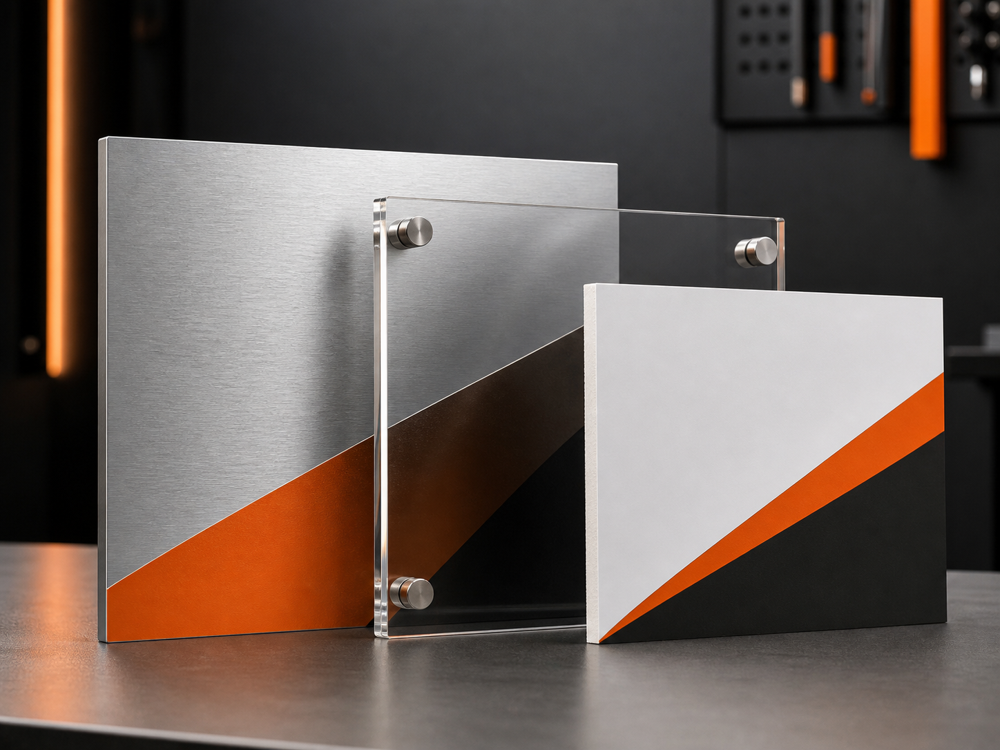 Schilder – Alu, Acryl & Forex
